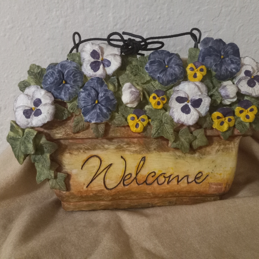 welcome wall plaque